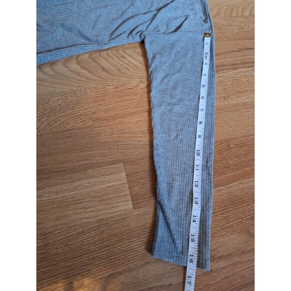 Forever 21 Gray Twist Tie Front Long-Sleeve Pullover Top Shirt  Youth Size 11-12 - Picture 6 of 7